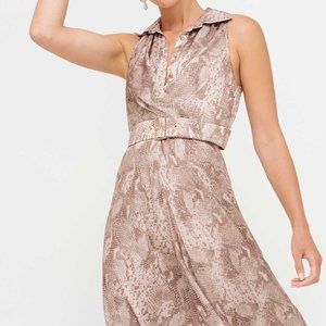 Sheike Viper Snakeskin Dress